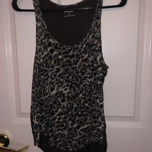 Animal print top
